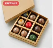 Chocolate truffle nâu 9 viên
